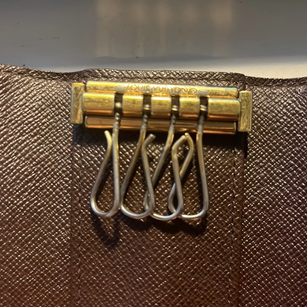 Authentic vintage LV Keychain holder.